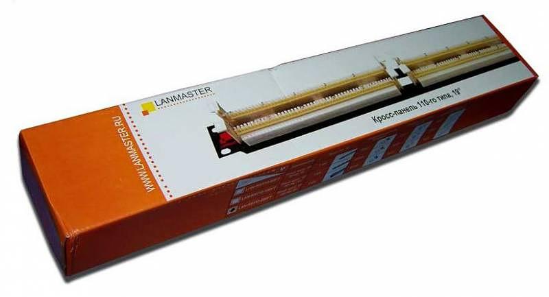 Патч-панель Lanmaster LAN-RS110-200FT 19" 2U 100x110 фото 2