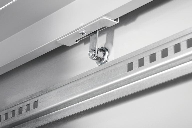 Шкаф коммутационный ЦМО (ШТК-Э-30.6.10-13АА) 30U 600x1000мм пер.дв.стекл металл 620кг серый 915мм 76кг 1454мм сталь фото 8