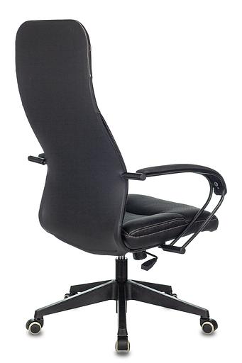 Кресло руководителя Бюрократ CH-608/ECO черный искусственная кожа крестовина пластик фото 4