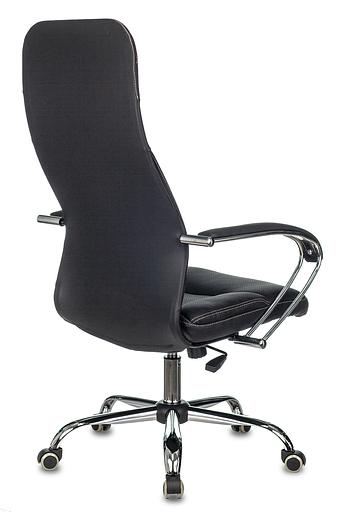 Кресло руководителя Бюрократ CH-608SL/ECO черный искусственная кожа крестовина металл хром фото 4