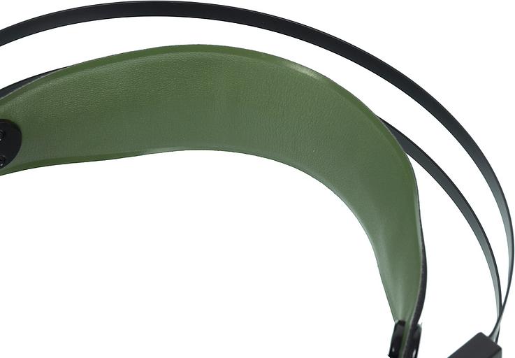 Наушники с микрофоном A4Tech Bloody J450 черный/зеленый 1.8м мониторные оголовье (J450) фото 3