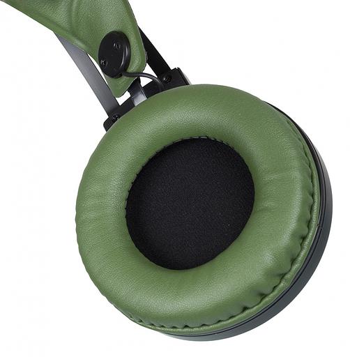 Наушники с микрофоном A4Tech Bloody J450 черный/зеленый 1.8м мониторные оголовье (J450) фото 6