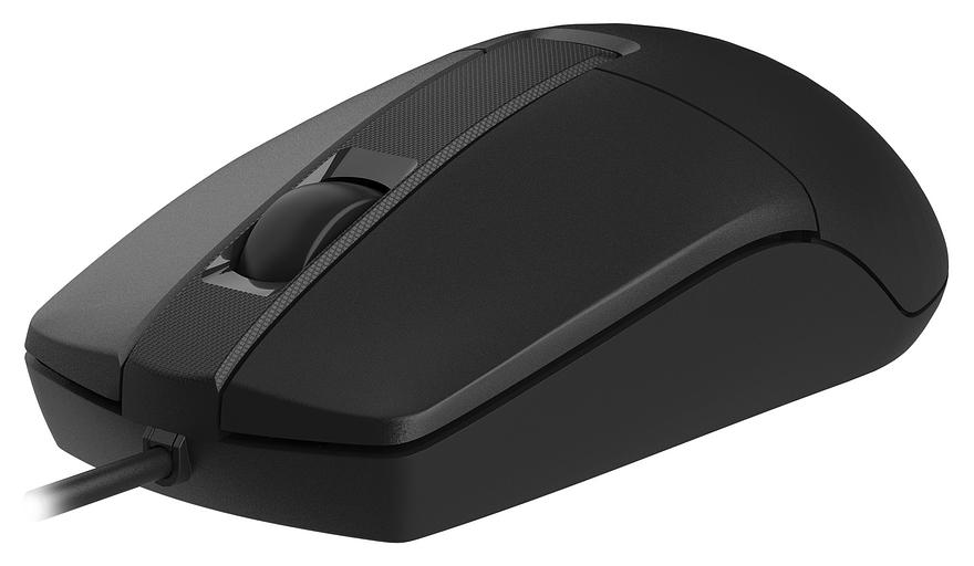 Мышь A4Tech OP-330S черный оптическая (1000dpi) silent USB (3but) фото 5
