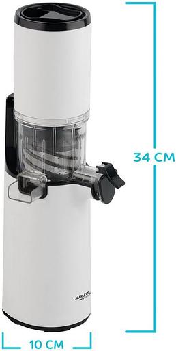 Соковыжималка шнековая Scarlett SC-JE50S59 белый фото 3