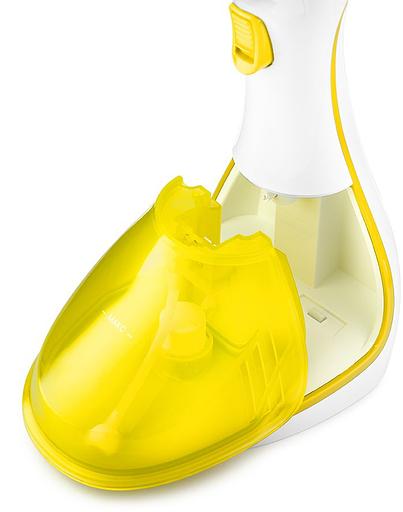 Отпариватель ручной Kitfort КТ-999-4 желтый/белый фото 2