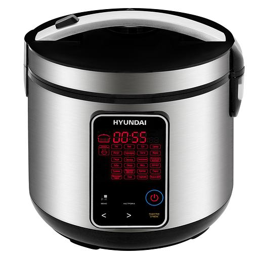 Мультиварка Hyundai HYMC-2400 5л 900Вт серебристый/черный фото 1
