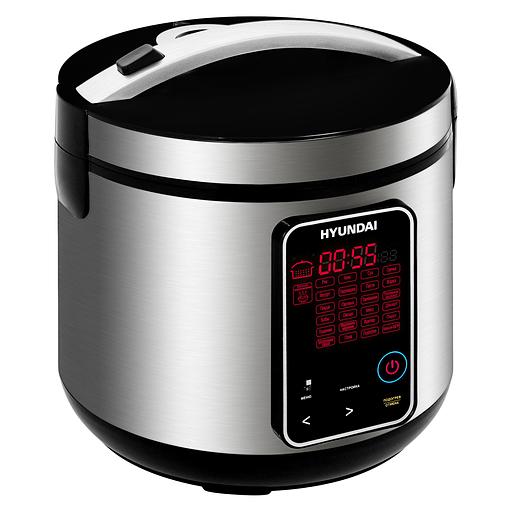 Мультиварка Hyundai HYMC-2400 5л 900Вт серебристый/черный фото 2