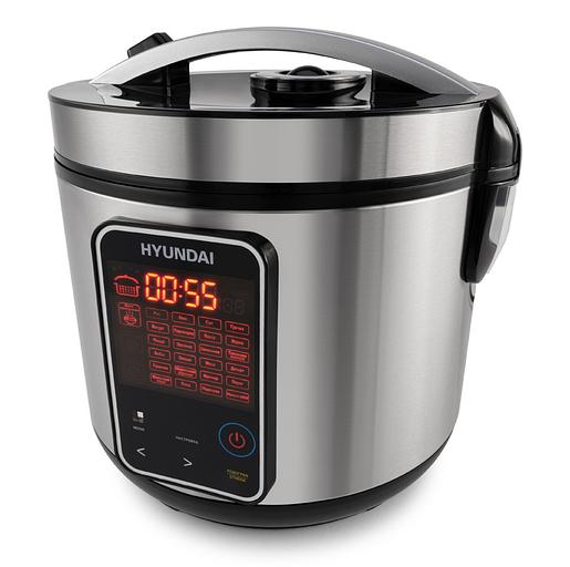 Мультиварка Hyundai HYMC-2400 5л 900Вт серебристый/черный фото 8