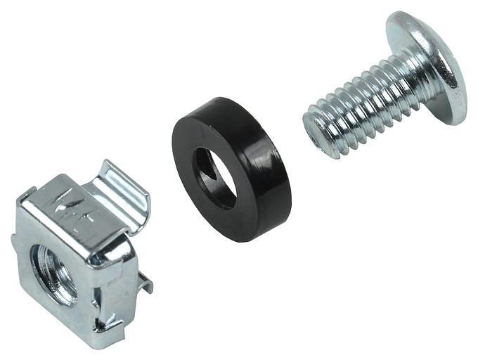 ITK Набор закладных винтов-шайб-гаек под крестовую отвертку (M6x12мм) ITK ITK-HP-28 фото 1