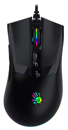 Мышь A4Tech Bloody W90 Pro черный оптическая (16000dpi) USB фото 1