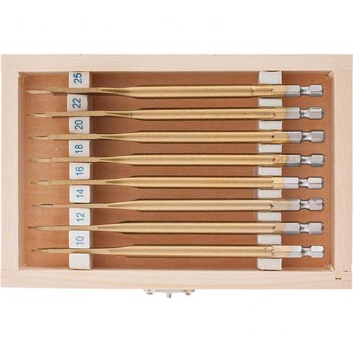 Набор сверл Matrix 70441 по дереву (8пред.) для дрелей/перфораторов фото 2