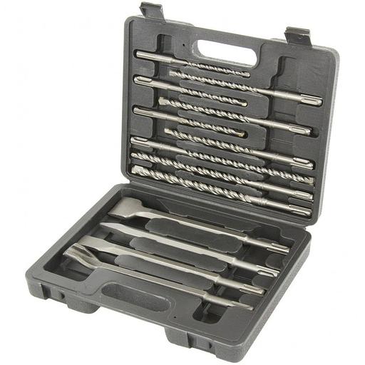 Набор буров Matrix 71098 по бетону/кирпичу/камню (13пред.) для перфораторов фото 1