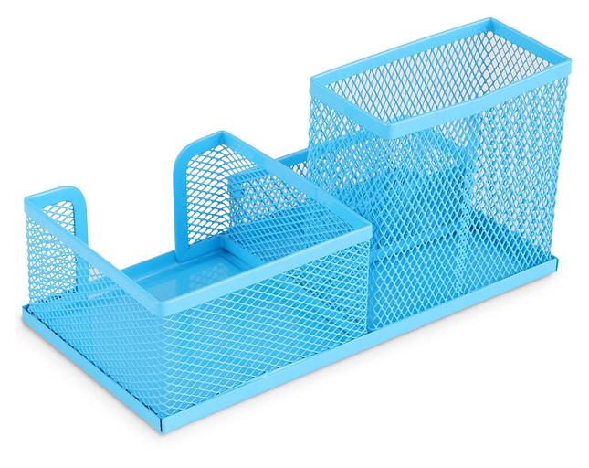 Подставка Deli 9154 для пишущих принадлежностей ассорти пластик фото 7