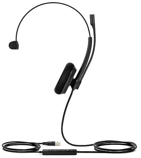Гарнитура проводная Yealink UH34 Lite Mono UC фото 1