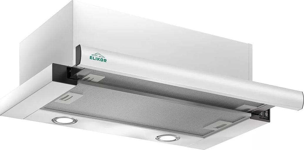 Вытяжка встраиваемая Elikor Интегра S2 60П-700-В2Д белый/белый управление: кнопочное (1 мотор) фото 1