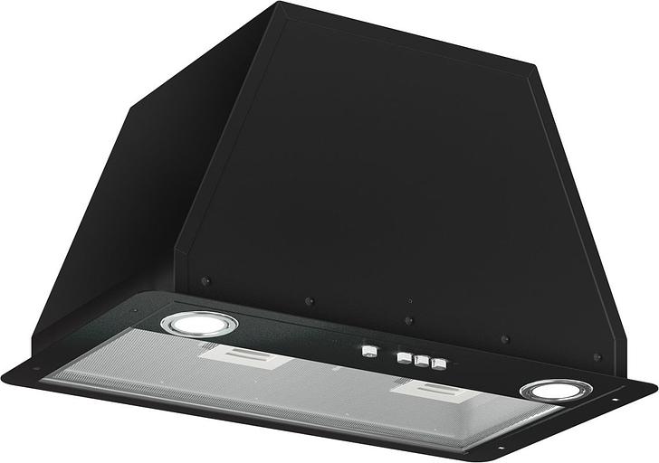 Вытяжка встраиваемая Elikor Врезной блок 52П-400-П3Д черный/черный управление: ползунковое (1 мотор) фото 1