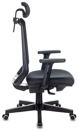 Кресло руководителя Бюрократ EXPERT черный TW-01 38-418 сетка/ткань с подголов. крестовина пластик фото 3