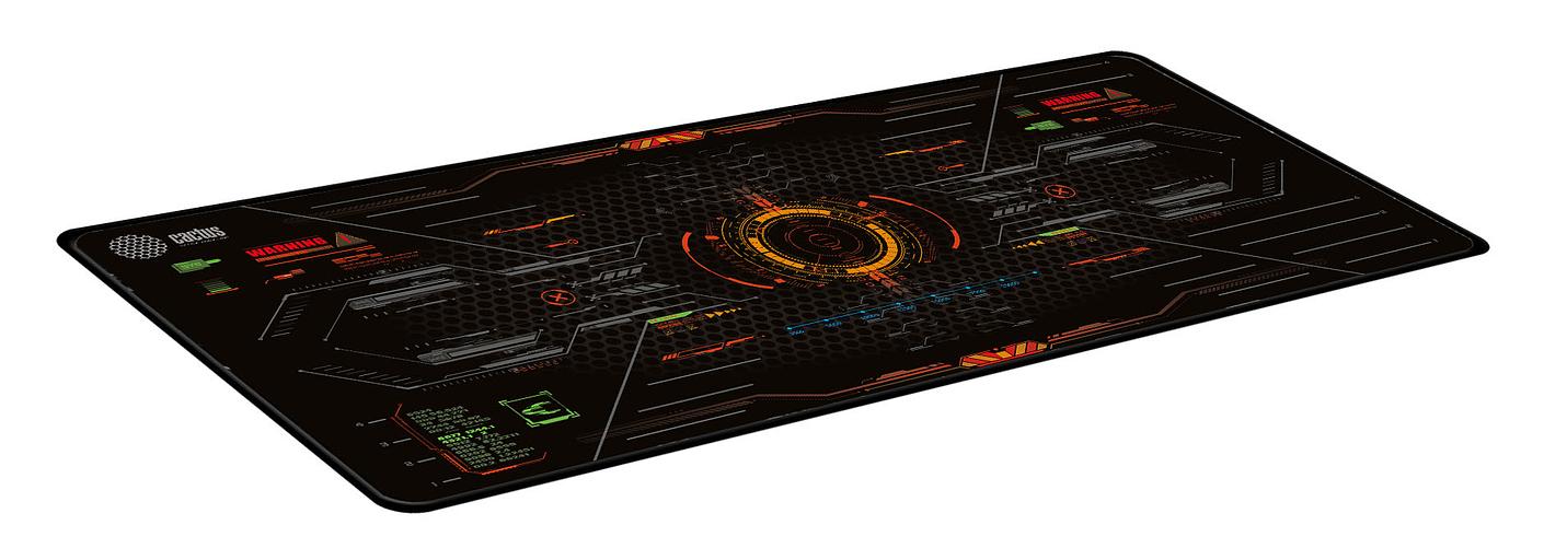 Коврик для мыши Cactus Skytrek черный 900x400x3мм фото 1