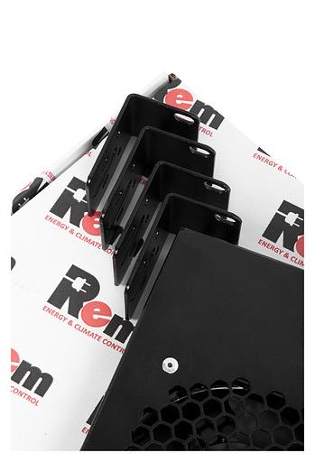 Модуль вентиляторный Rem (R-FAN-3K-1U-9005) 3 вент. с контроллером черный (упак.:1шт) фото 3