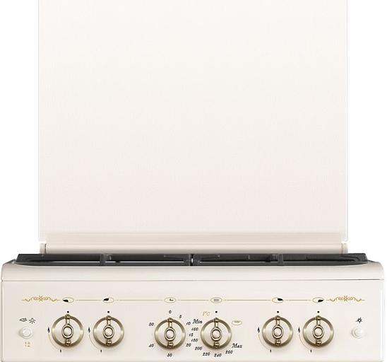 Плита Газовая Gefest ПГ 5100-02 0182 бежевый реш.чугун фото 4