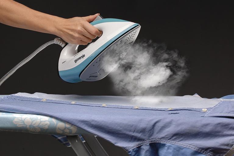 Утюг Gorenje SGH2200LBC белый/голубой фото 5