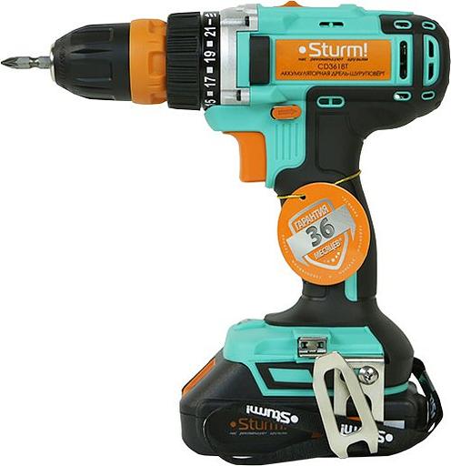 Шуруповерт Sturm! CD3618T аккум. фото 2