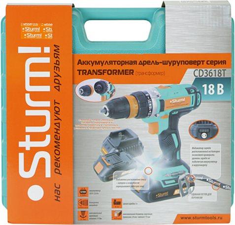 Шуруповерт Sturm! CD3618T аккум. фото 8