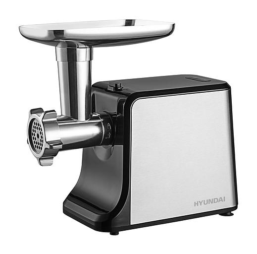 Мясорубка Hyundai HY-MG2322 1200Вт черный/серебристый фото 1