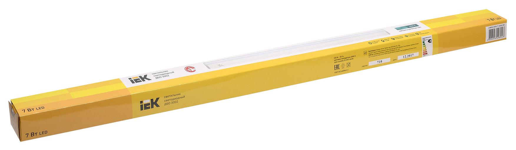 Светильник IEK 7Вт 4000K белый (LDBO0-3002-7-4000-K01) фото 2