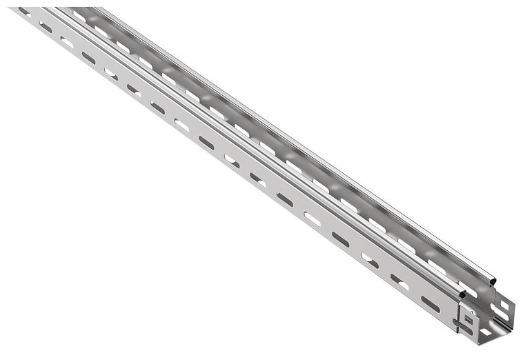 Лоток листовой IEK CLP10-050-050-3 перфорированный 50x50мм L3000мм сталь 0.7мм (упак.:1шт) фото 1