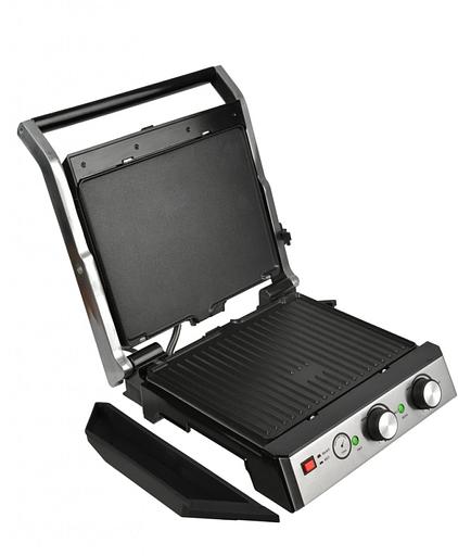 Электрогриль GFGril GF-165 2000Вт черный/серебристый фото 6