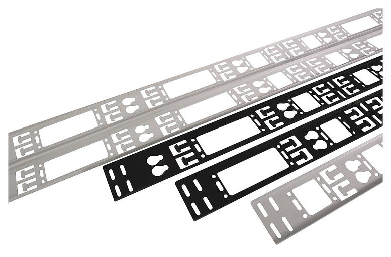 Кабельный органайзер Вертикальный ЦМО ВКО-М-42.75-9005 односторонний окна 42U глуб.:12мм фото 1