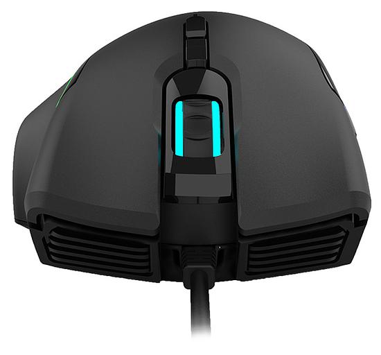 Мышь Оклик 729G LABYRINTH черный оптическая (6400dpi) USB (7but) фото 4