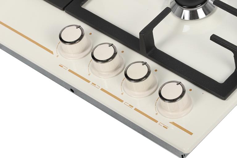 Газовая варочная поверхность Gefest ПВГ 1214-01 К81 кремовый фото 5