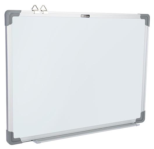 Доска магнитно-маркерная Deli EV450 магнитно-маркерная лак белый 60x45см алюминиевая рама фото 3