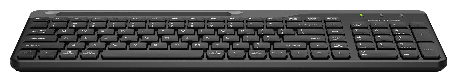 Клавиатура A4Tech Fstyler FK25 черный USB slim фото 9