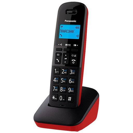 Р/Телефон Dect Panasonic KX-TGB610RUR красный АОН фото 2