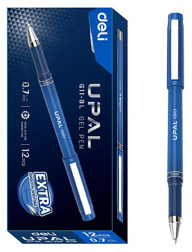 Ручка гелев. Deli EG11-BL d=0.7мм (1шт) фото 3