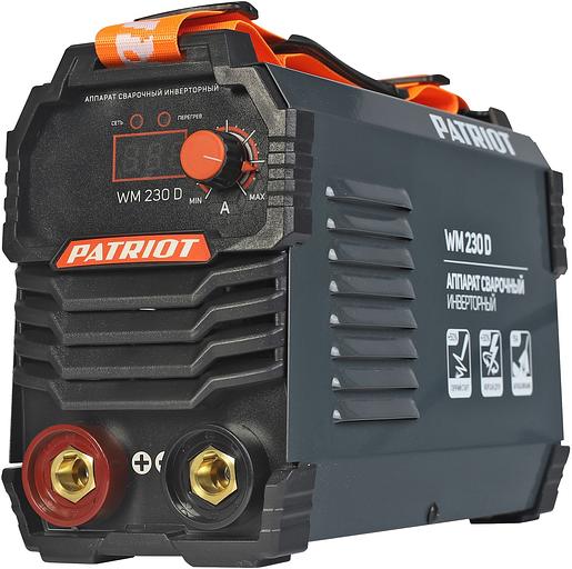 Сварочный аппарат Patriot WM230D инвертор ММА 10.7кВт фото 3