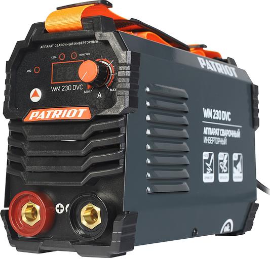 Сварочный аппарат Patriot WM230DVC инвертор ММА 10.7кВт (кейс в комплекте) фото 3