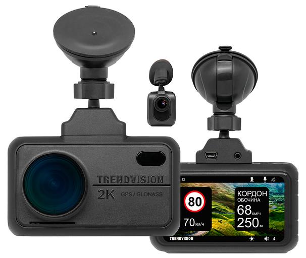 Видеорегистратор TrendVision TDR-721S EVO PRO черный 5Mpix 1296x2304 1296p 170гр. GPS NTK96675 фото 3