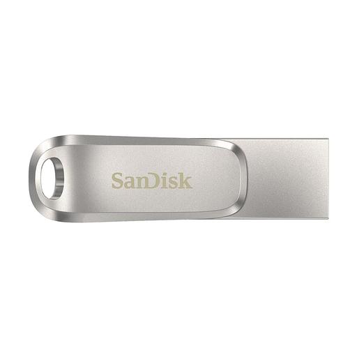Флеш Диск Sandisk 128Gb Ultra Dual Drive Luxe SDDDC4-128G-G46 USB3.1 серебристый фото 1
