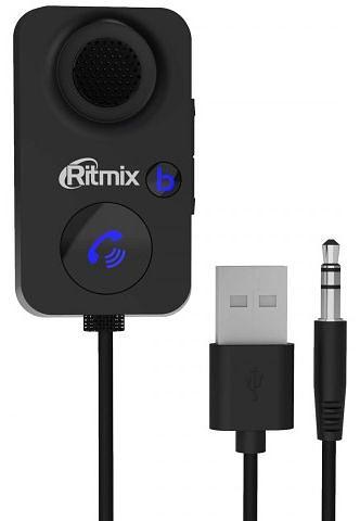 Автомобильный FM-модулятор Ritmix BTR-100 черный BT (80001126) фото 3