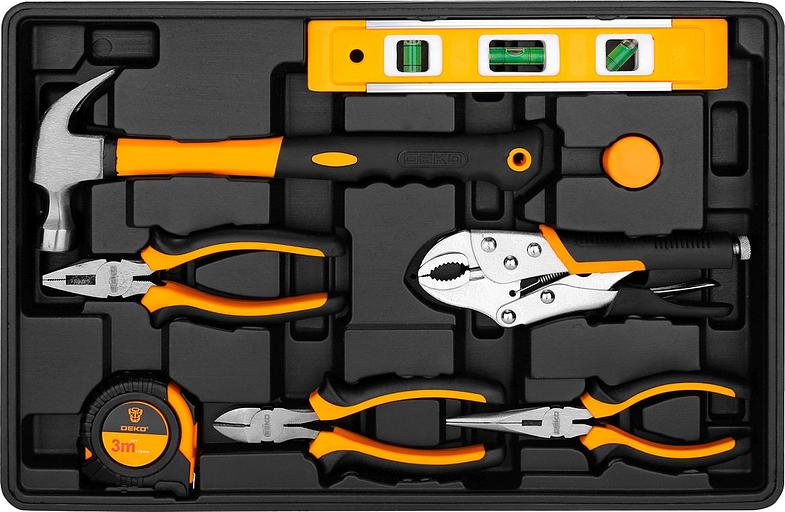 Набор инструментов Deko DKMT95 Premium 95 предметов (жесткий кейс) фото 5