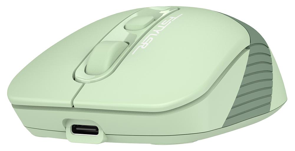 Мышь A4Tech Fstyler FB10C зеленый оптическая (2000dpi) беспроводная BT/Radio (4but) фото 6