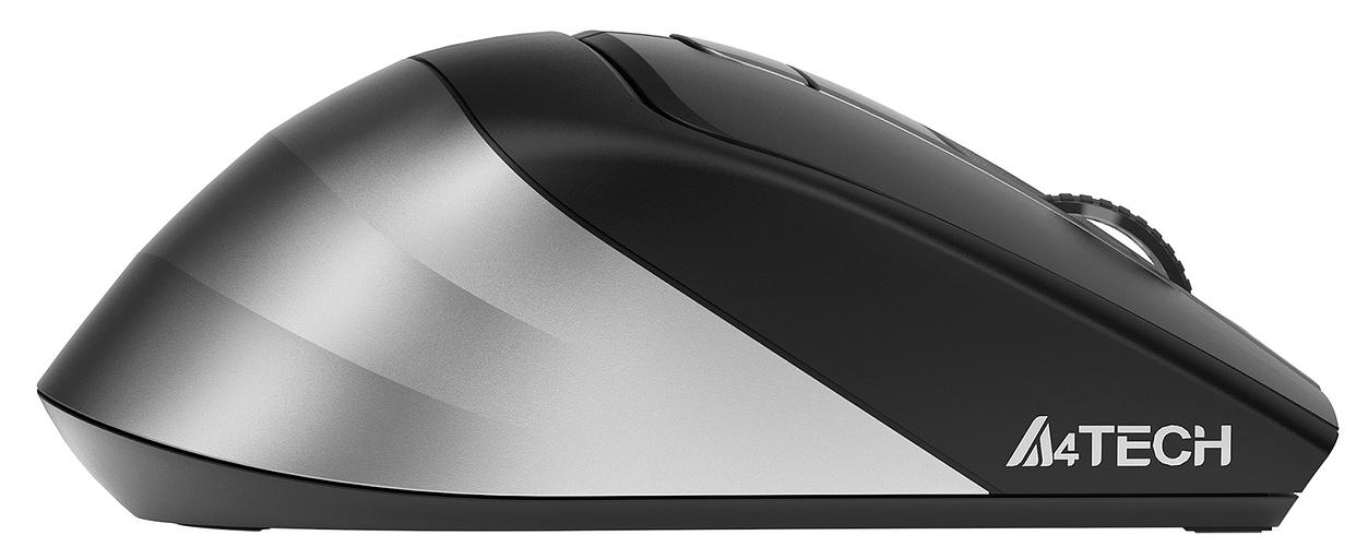 Мышь A4Tech Fstyler FB35C серый оптическая (2400dpi) беспроводная BT/Radio (6but) фото 3