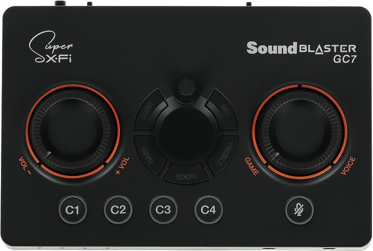 Звуковая карта Creative USB Sound BlasterX GC7 (Super X-Fi Ultra DSP) 7.1 Ret фото 4