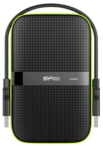 Жесткий диск Silicon Power USB 3.0 2Tb SP020TBPHDA60S3K A60 SP020TBPHDA60S3K Armor 2.5" черный фото 1