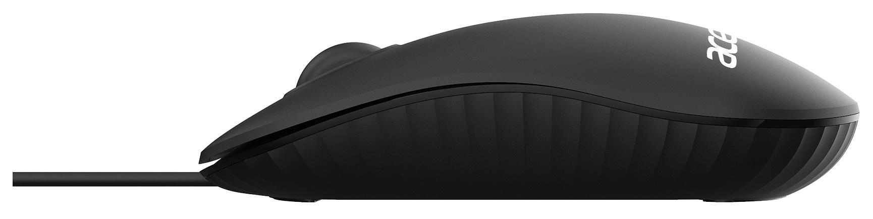 Мышь Acer OMW122 черный оптическая (1200dpi) USB (3but) фото 4