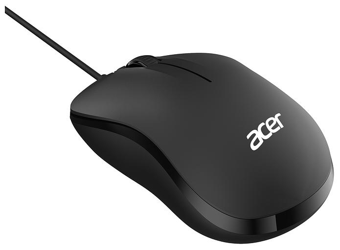 Мышь Acer OMW140 черный оптическая (1200dpi) USB (3but) фото 6